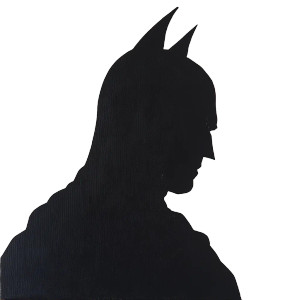 Batman Silhouette V2 Vinyl Car Decal Sticker – Waterproof & UV-Resistant 8"