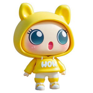 Cute Wow Pop Mart Vinyl Car Decal Sticker – Waterproof & UV-Resistant 8" Cute Wow Pop Mart Vinyl Car Decal Sticker – Waterproof & UV-Resistant 8"