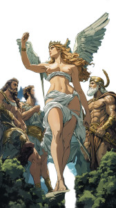 Aphrodite'S Olympus Arrival Vinyl Car Decal Sticker – Waterproof & UV-Resistant 8"