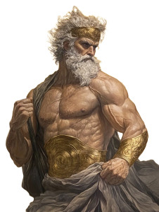 Zeus By Michaelangelo Vinyl Car Decal Sticker – Waterproof & UV-Resistant 8"