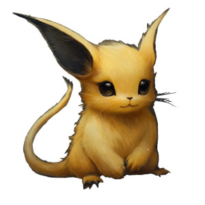 Realistic Raichu V3 Vinyl Car Decal Sticker – Waterproof & UV-Resistant 8"