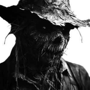 Evil Scarecrow V3 Vinyl Car Decal Sticker – Waterproof & UV-Resistant 8"