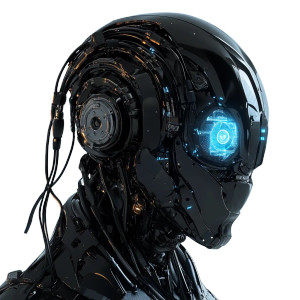 Futuristic Cyborg V4 Vinyl Car Decal Sticker – Waterproof & UV-Resistant 8" Futuristic Cyborg V4 Vinyl Car Decal Sticker – Waterproof & UV-Resistant 8"