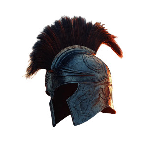 Trojan Soldier Helmet Vinyl Car Decal Sticker – Waterproof & UV-Resistant 8" Trojan Soldier Helmet Vinyl Car Decal Sticker – Waterproof & UV-Resistant 8"