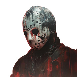 Jason Horror Vinyl Car Decal Sticker – Waterproof & UV-Resistant 8"