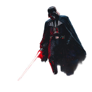 Sith Lord Painting Vinyl Car Decal Sticker – Waterproof & UV-Resistant 8"