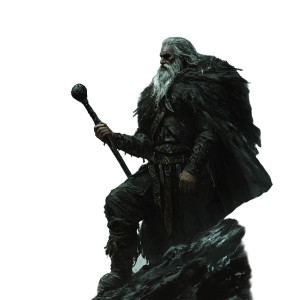 Odin The Wanderer V2 Vinyl Car Decal Sticker – Waterproof & UV-Resistant 8"