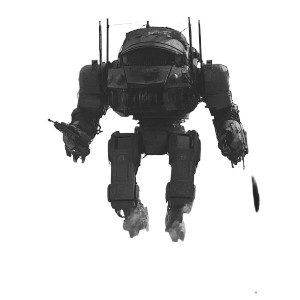Ww2 Era Mech Vinyl Car Decal Sticker – Waterproof & UV-Resistant 8"