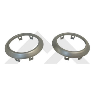 Upgrade Your Jeep Wrangler JK Dash with Brushed Silver Vent Trim | Set Of 2