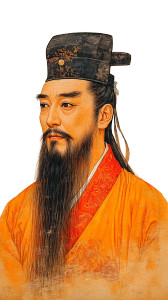 Emperor Huizong Portrait Vinyl Car Decal Sticker – Waterproof & UV-Resistant 8" Emperor Huizong Portrait Vinyl Car Decal Sticker – Waterproof & UV-Resistant 8"