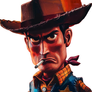 Woody As Gunslinger Vinyl Car Decal Sticker – Waterproof & UV-Resistant 8" Woody As Gunslinger Vinyl Car Decal Sticker – Waterproof & UV-Resistant 8"