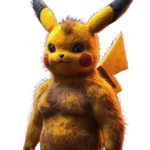 Hairy Chest Pikachu Vinyl Car Decal Sticker – Waterproof & UV-Resistant 8" Hairy Chest Pikachu Vinyl Car Decal Sticker – Waterproof & UV-Resistant 8"