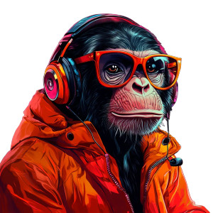 Stylish Monkey Art Vinyl Car Decal Sticker – Waterproof & UV-Resistant 8" Stylish Monkey Art Vinyl Car Decal Sticker – Waterproof & UV-Resistant 8"