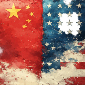 Flags Digital Painting Vinyl Car Decal Sticker – Waterproof & UV-Resistant 8"