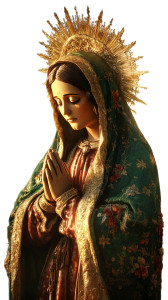 Virgen De Guadalupe V7 Vinyl Car Decal Sticker – Waterproof & UV-Resistant 8"
