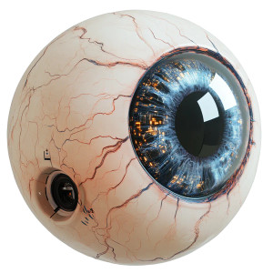 3D Realistic Eyes Vinyl Car Decal Sticker – Waterproof & UV-Resistant 8"