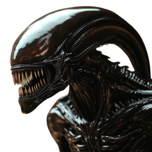Alien Horror Fails Vinyl Car Decal Sticker – Waterproof & UV-Resistant 8"