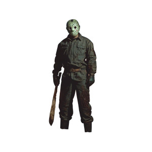 Jason Voorhees Attack V3 Vinyl Car Decal Sticker – Waterproof & UV-Resistant 8"