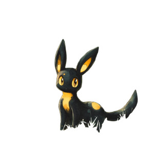 Watercolour Umbreon Vinyl Car Decal Sticker – Waterproof & UV-Resistant 8" Watercolour Umbreon Vinyl Car Decal Sticker – Waterproof & UV-Resistant 8"