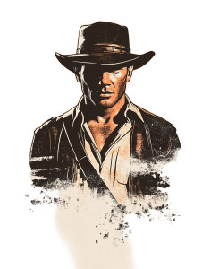 Raiders Movie Poster Vinyl Car Decal Sticker – Waterproof & UV-Resistant 8"