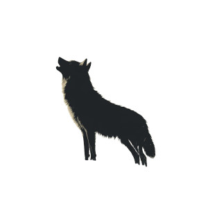 Howling Wolf Silhouette Vinyl Car Decal Sticker – Waterproof & UV-Resistant 8" Howling Wolf Silhouette Vinyl Car Decal Sticker – Waterproof & UV-Resistant 8"