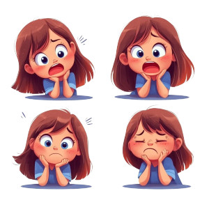 Emotional Poses Vinyl Car Decal Sticker – Waterproof & UV-Resistant 8" Emotional Poses Vinyl Car Decal Sticker – Waterproof & UV-Resistant 8"