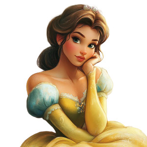 Disney Princess Vinyl Car Decal Sticker – Waterproof & UV-Resistant 8" Disney Princess Vinyl Car Decal Sticker – Waterproof & UV-Resistant 8"