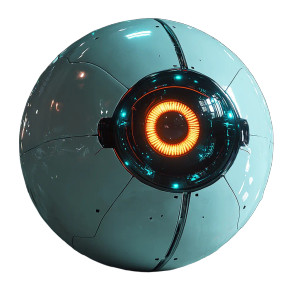 Laser Eyeball Vinyl Car Decal Sticker – Waterproof & UV-Resistant 8"