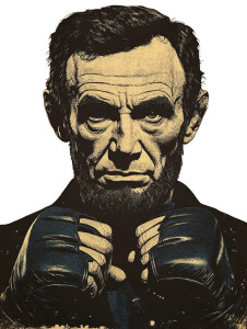 Abraham Lincoln Mma Vinyl Car Decal Sticker – Waterproof & UV-Resistant 8" Abraham Lincoln Mma Vinyl Car Decal Sticker – Waterproof & UV-Resistant 8"