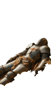 Sleeping Knight V6 Vinyl Car Decal Sticker – Waterproof & UV-Resistant 8"