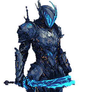 Cybernetic Knight Vinyl Car Decal Sticker – Waterproof & UV-Resistant 8" Cybernetic Knight Vinyl Car Decal Sticker – Waterproof & UV-Resistant 8"