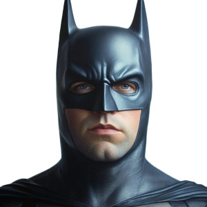 Photo-Realistic Batman Vinyl Car Decal Sticker – Waterproof & UV-Resistant 8"