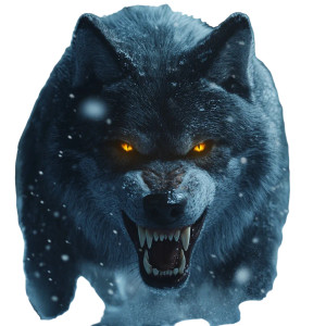 Snarling Direwolf Vinyl Car Decal Sticker – Waterproof & UV-Resistant 8" Snarling Direwolf Vinyl Car Decal Sticker – Waterproof & UV-Resistant 8"