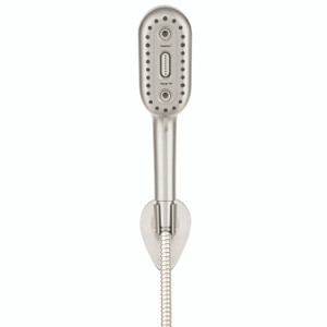 Upgrade Your Shower Experience with Oxygenics Hand Held Shower Head | 4 Function Spray Setting | 1.8 GPM Flow | Brushed Nickel Upgrade Your Shower Experience with Oxygenics Hand Held Shower Head | 4 Function Spray Setting | 1.8 GPM Flow | Brushed Nickel