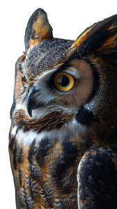 Owl Portrait V3 Vinyl Car Decal Sticker – Waterproof & UV-Resistant 8" Owl Portrait V3 Vinyl Car Decal Sticker – Waterproof & UV-Resistant 8"