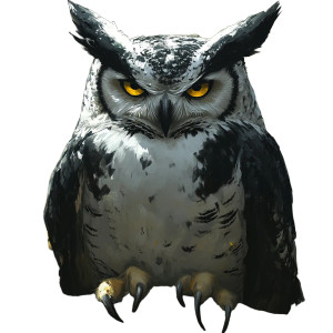 Great-Horned Owl Vinyl Car Decal Sticker – Waterproof & UV-Resistant 8" Great-Horned Owl Vinyl Car Decal Sticker – Waterproof & UV-Resistant 8"
