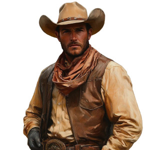 Cowboy Vinyl Car Decal Sticker – Waterproof & UV-Resistant 8" Cowboy Vinyl Car Decal Sticker – Waterproof & UV-Resistant 8"