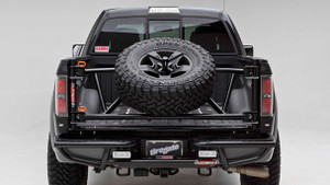 WILCO Off-Road Spare Tire Carrier | Fits Various 05-15 Toyota Tacoma | Holds Up to 40" Tire, Angled Design, Secure & Stylish