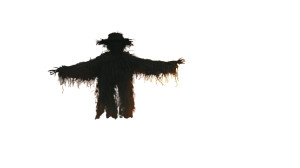Scarecrow Sunset Vinyl Car Decal Sticker – Waterproof & UV-Resistant 8"