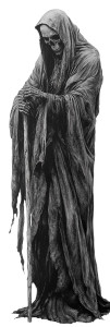Grim Reaper Drawing V5 Vinyl Car Decal Sticker – Waterproof & UV-Resistant 8"