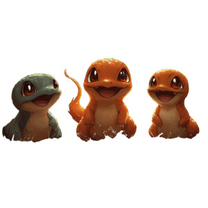 Charmander With Bros Vinyl Car Decal Sticker – Waterproof & UV-Resistant 8"