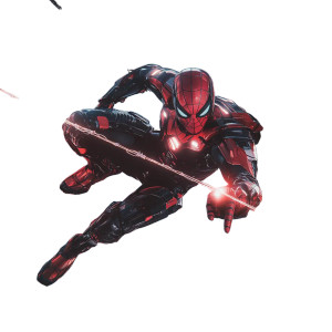 Spider-Man Cyber Swing Vinyl Car Decal Sticker – Waterproof & UV-Resistant 8"