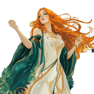 Starlit Crown Woman Vinyl Car Decal Sticker – Waterproof & UV-Resistant 8"