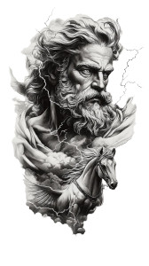 Zeus Tattoo Design V9 Vinyl Car Decal Sticker – Waterproof & UV-Resistant 8" Zeus Tattoo Design V9 Vinyl Car Decal Sticker – Waterproof & UV-Resistant 8"