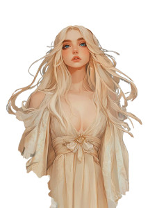 Androgynous Tarot Figure Vinyl Car Decal Sticker – Waterproof & UV-Resistant 8"