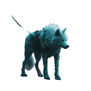 Cyberpunk Wolf Vinyl Car Decal Sticker – Waterproof & UV-Resistant 8" Cyberpunk Wolf Vinyl Car Decal Sticker – Waterproof & UV-Resistant 8"