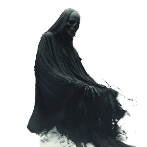 Death V2 Vinyl Car Decal Sticker – Waterproof & UV-Resistant 8"