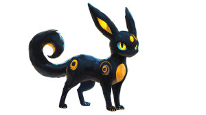 Epic Umbreon Art Vinyl Car Decal Sticker – Waterproof & UV-Resistant 8"