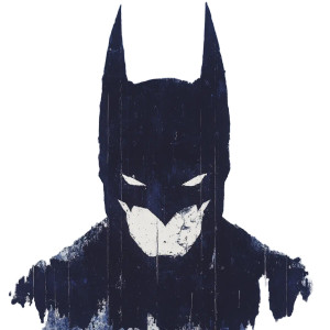 Rorschach Batman Vinyl Car Decal Sticker – Waterproof & UV-Resistant 8"
