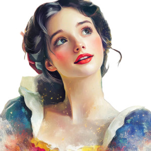 Snow White Portrait V3 Vinyl Car Decal Sticker – Waterproof & UV-Resistant 8" Snow White Portrait V3 Vinyl Car Decal Sticker – Waterproof & UV-Resistant 8"